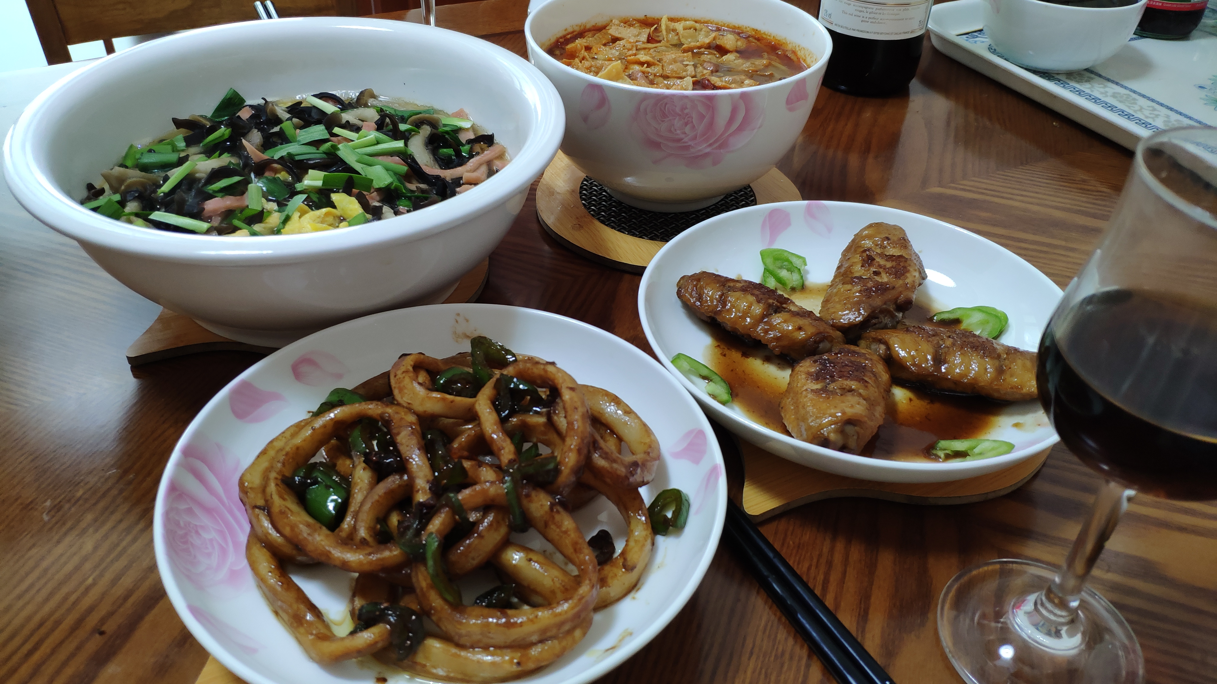 情人节宝宝给我做的饭