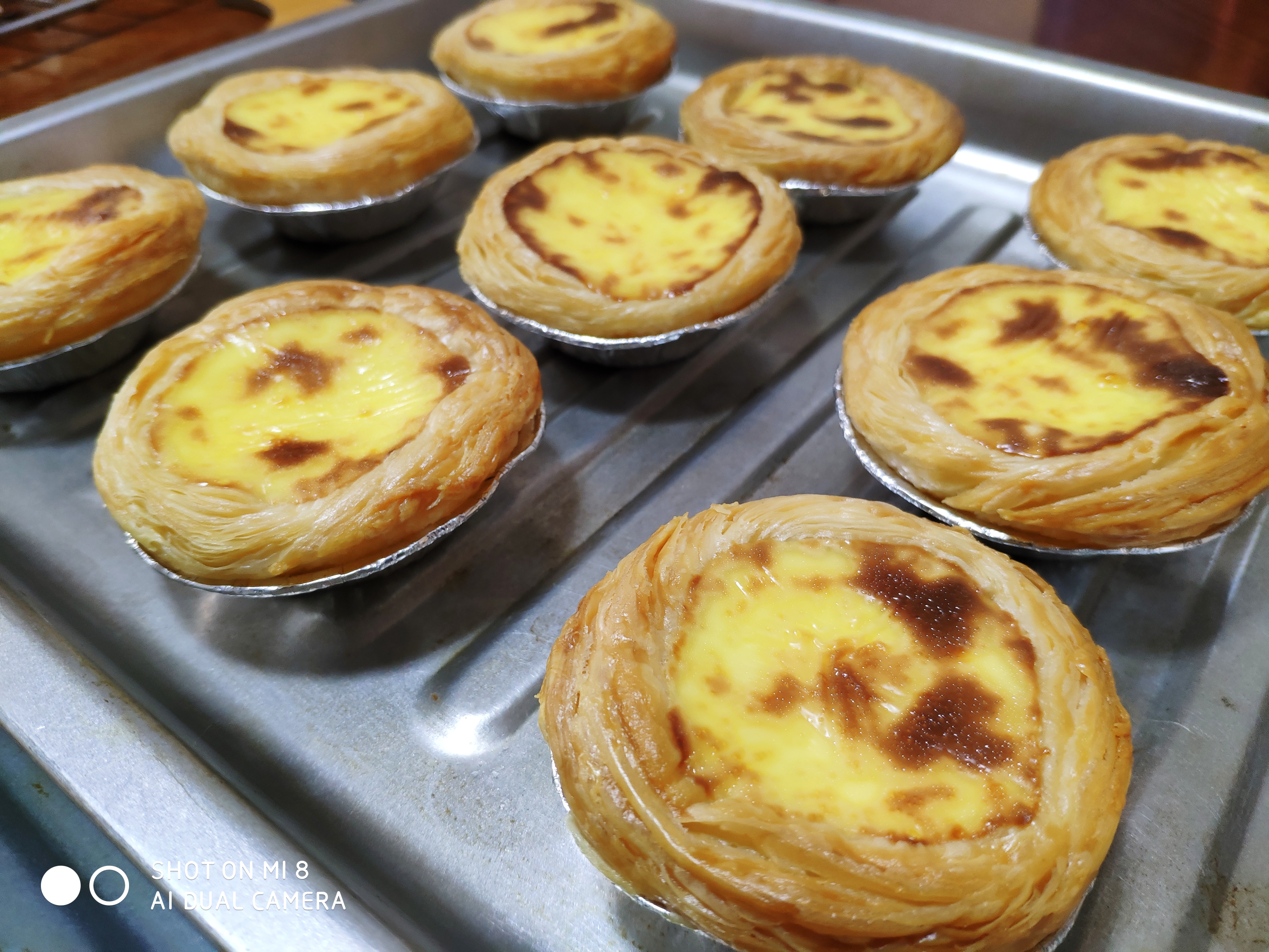 宝宝做的超好吃的蛋挞