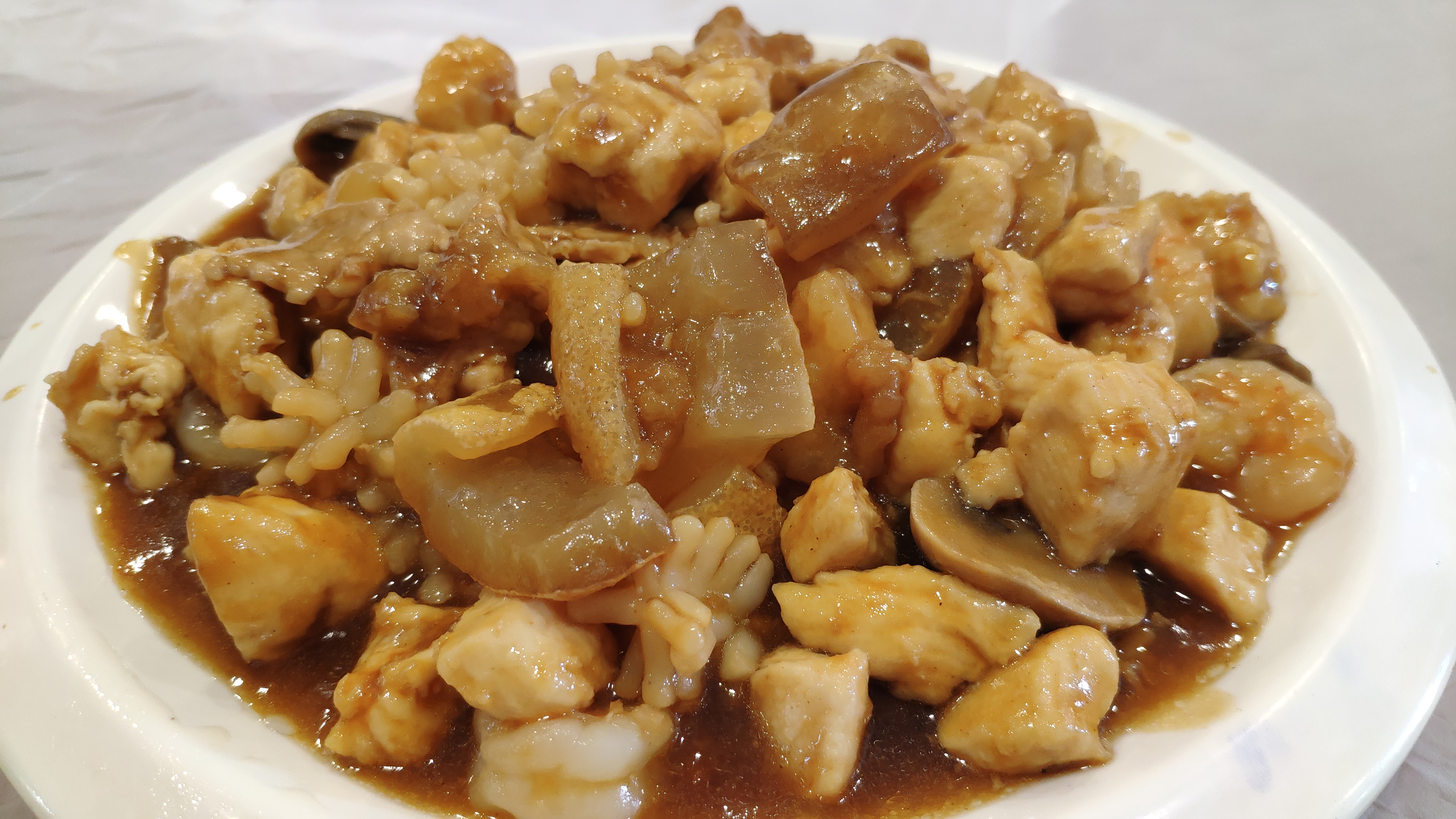 桂园餐厅八宝豆腐