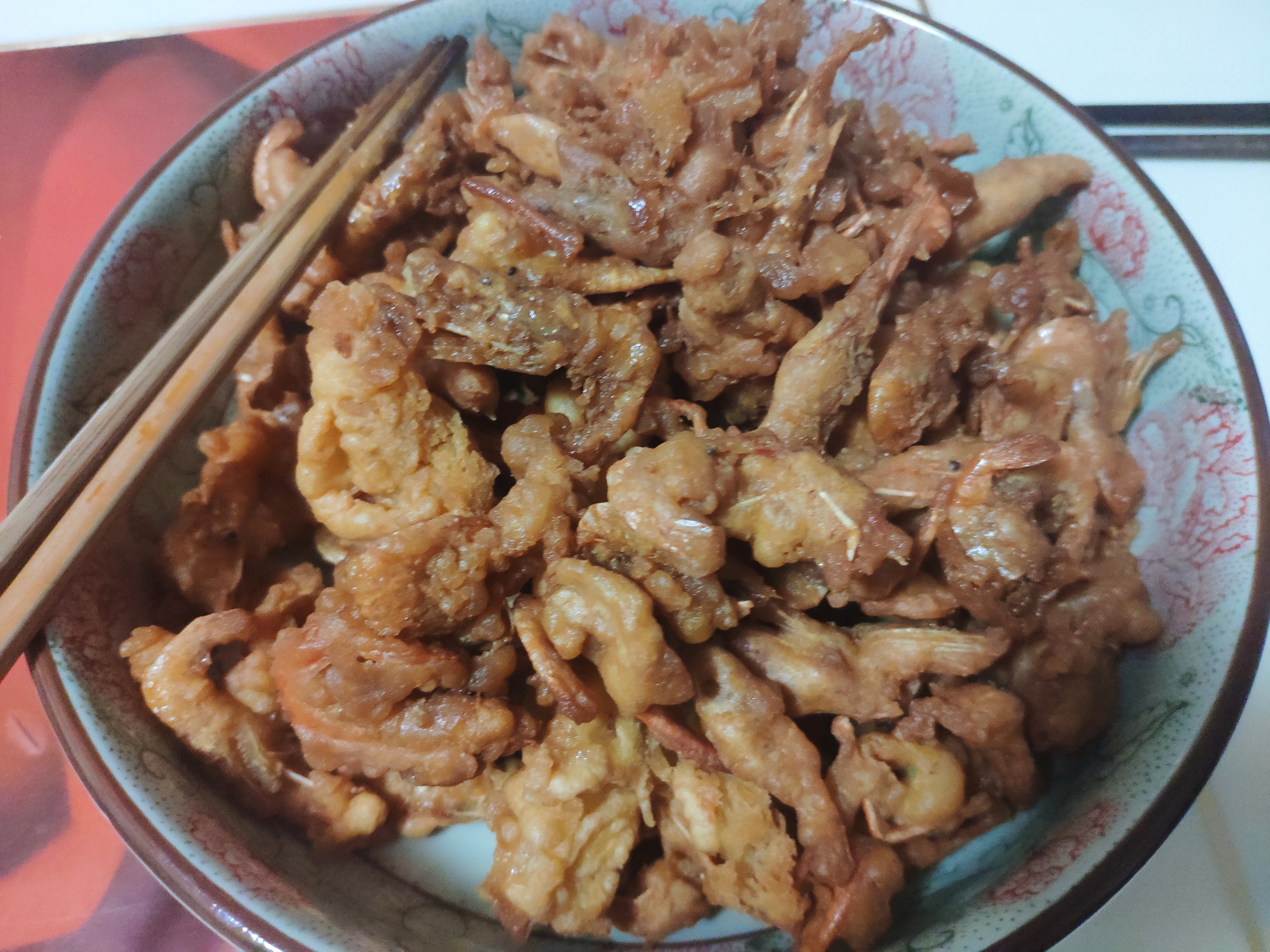 宝宝做的炸小银鱼